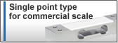 Single point type load sensor for commercial scale