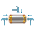 Shock & Acceleration Sensor  SQ-ASD Functional Diagram