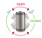 Tilt Sensor, Zero Power  SQ-SEN-645B Functional Diagram