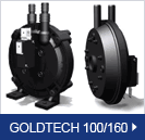 Goldtech 100/160 pressure switches, high-current large diaphragm pressure or vacuum switches for harsh conditions.